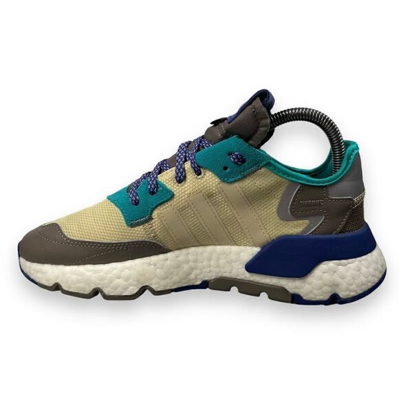 Adidas Nite Jogger J Boost "Desert Sand" EE6493 Youth 6.5 Women's 7.5 - Picture 6 of 13